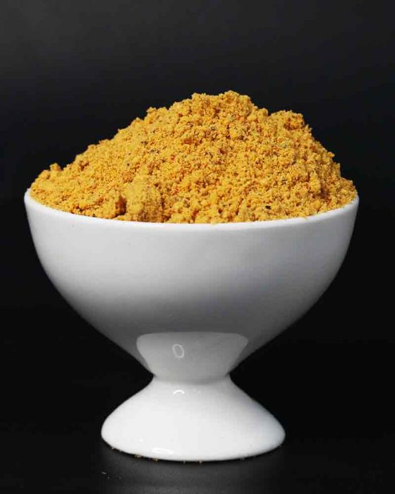 Roasted Chana Dal Spice Powder (పుట్నాల పప్పు కారం పొడి) (150 Grams)