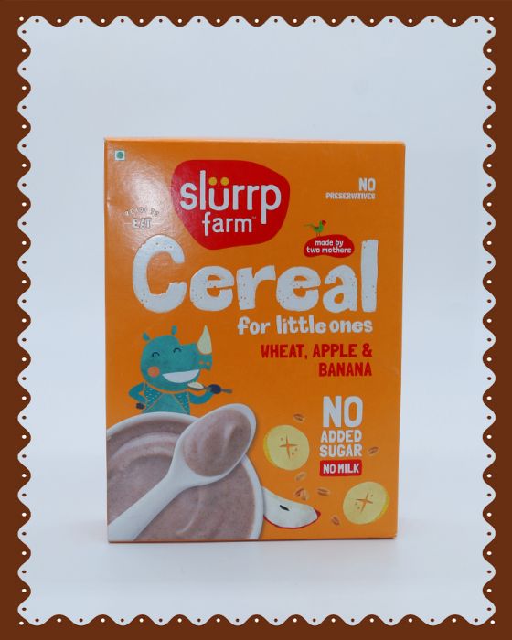 SF Ceral For Little Ones Wheat, Apple & Banana (300 Grams)