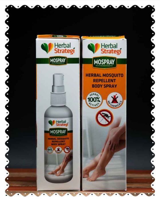 Herbal Mosquito Repellent Body Spray (100ml)