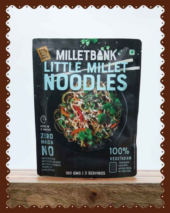 LITTLE MILLET NOODLES (MILLET BANK) (180 Grams)