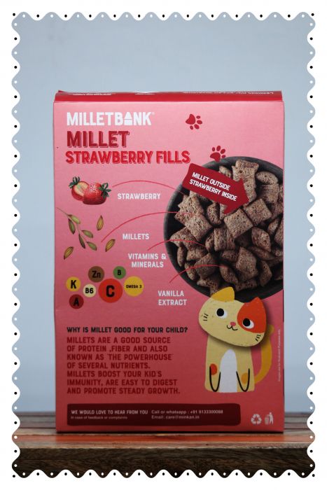 MILLET STRAWBERRY FILLS (MILLET BANK) (250 Grams)