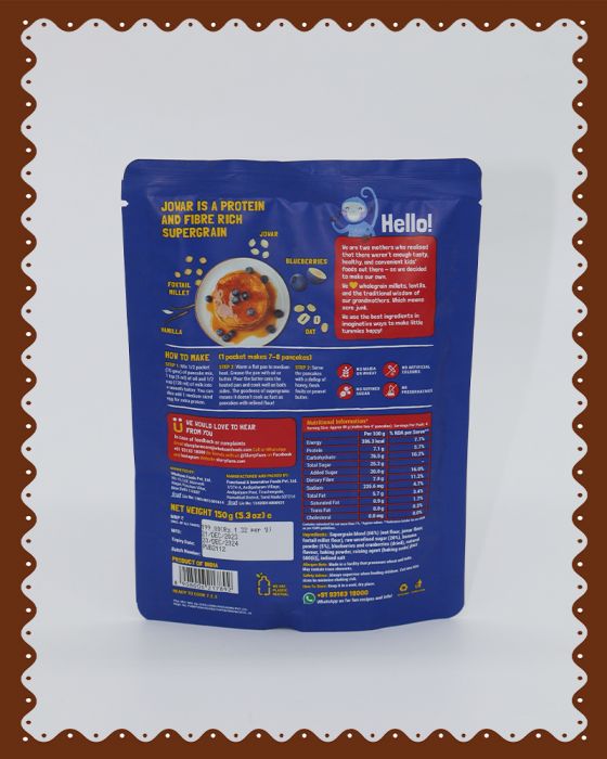 SF Millet Pancake Mix Blueberry (150 Grams)