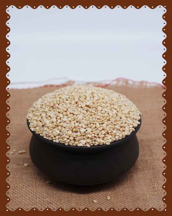 Minapapappu (మినపప్పు) (Desi) (Split White Urad Dal) (Subhash Palekar Method) (1000 Grams)