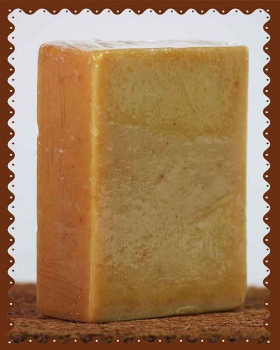 Papaya and Turmeric Hand Made Soap (100 Grams)