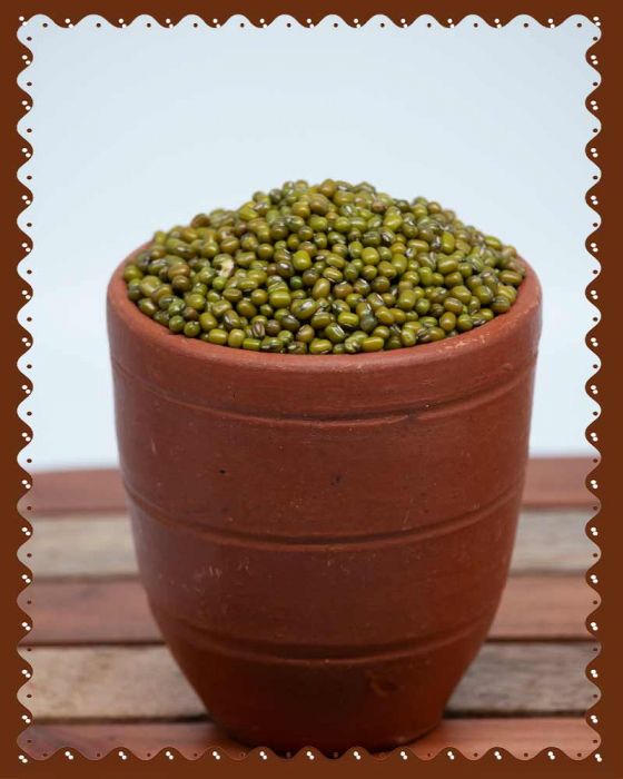 Pesalu (పెసలు) (Desi) (Green Mung Bean) (Subhash Palekar Natural Method) (500 Grams)