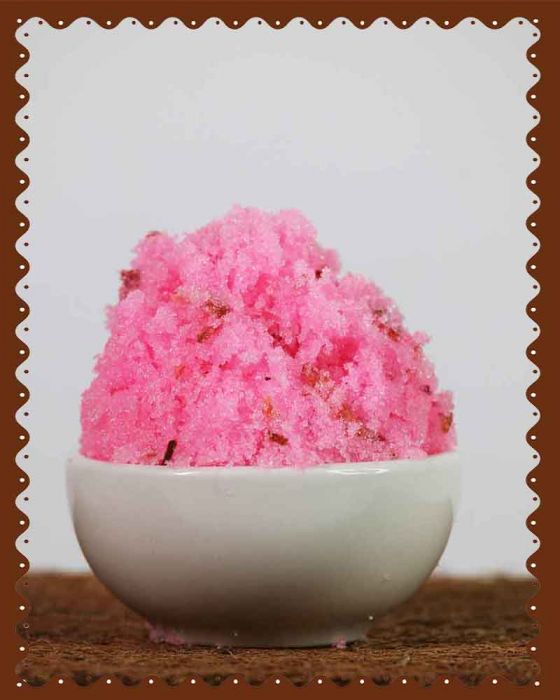 Rose Emulsifying Sugar Scrub (100 Grams)