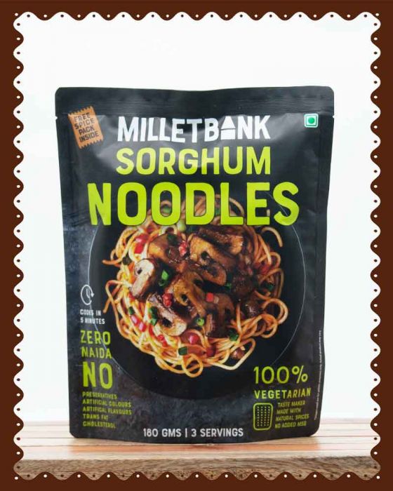 SORGHUM NOODLES (MILLET BANK) (180 Grams)