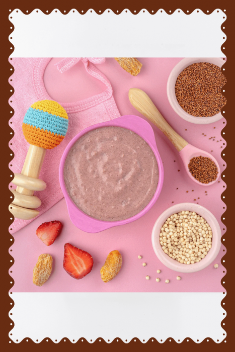 SF Ragi & Rice Cereal Strawberry (200 Grams)