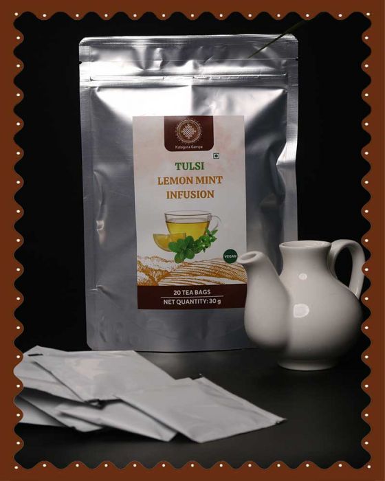 Tulsi Lemon Mint Infusion Tea Bags (20 Pcs)