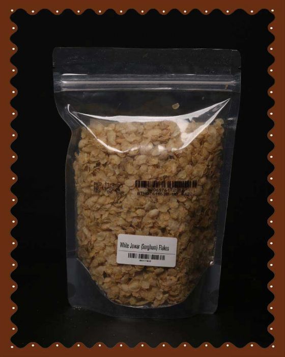 White Jowar (Sorghum) Flakes (MYMB) (200 Grams)